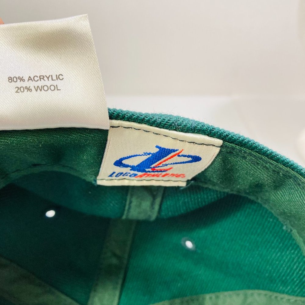 Vintage 90's Green Bay Packers Logo Athletic NFL Hat Wool Blend - Picture 6 of 7